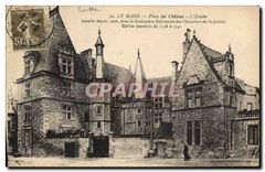 CPA Le Mans Place du Chateau L'Eveche 
