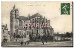 CPA Le Mans Cathedrale Abside 