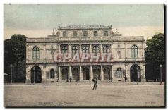 CPA Le Mans Le Theatre 