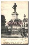 CPA Le Mans Statue du General Chanzy 