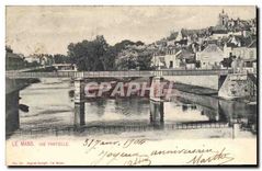 CPA Le Mans Vue partielle 