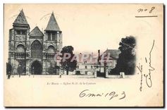 CPA Le Mans Eglise ND de la Couture 