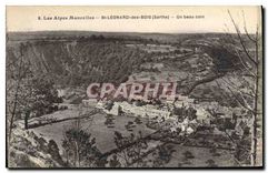 CPA St Leonard des Bois Sarthe Un beau coin 