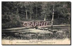 CPA St Leonard des Bois Sarthe Chapelet du Moulin du Val 