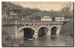 CPA Les Alpes Mancelles Saint Leonard des Bois le Vieux Pont 
