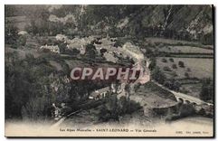 CPA Les Alpes Mancelles Saint Leonard Vue Generale 