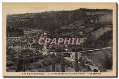 CPA Les Alpes Mancelles Saint Leonard des Bois Sarthe Vue generale 