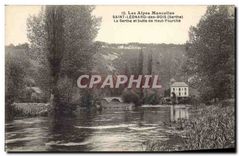 CPA Les Alpes Mancelles Saint Leonard des Bois Sarthe Le Sarthe et butte de Haut Fourche 