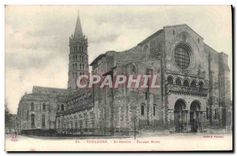 CPA Toulose St Sermin Facade Nord 