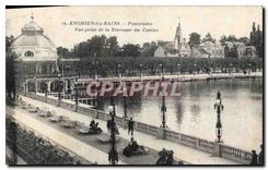CPA Enghien les Bains Panorama Vue prise de la Terrasse du Casino 
