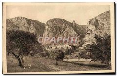 CPA Village de Moustiers Ste Marie Basses Alpes 