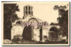 CPA Arles Bouches du Rhone St Honorat des Alyscamps L'Entree 