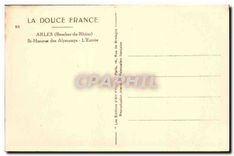 CPA Arles Bouches du Rhone St Honorat des Alyscamps L'Entree 
