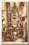 CPA Strasbourg La Cathedrale L'Horloge 