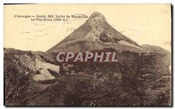 CPA L'Auvergne Cantal 662 Vallee de Mandailles Le Puy Griou 