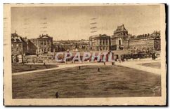 CPA Versailles Facade du Chateau 