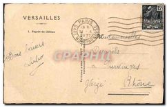 CPA Versailles Facade du Chateau 