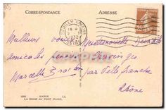 CPA Paris La Seine au Pont Marie 