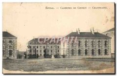 CPA Epinal Casernes de Courcy Chantraine Militaria