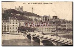 CPA Lyon Le Pont Tilsitt et Fourviere 