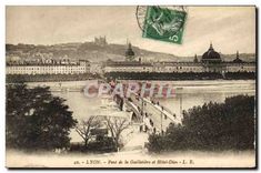 CPA Lyon Pont de la Guillotiere et Hotel Dieu 