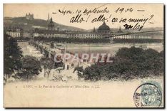 CPA Lyon Le Pont de la Guillotiere et L'Hotel Dieu 