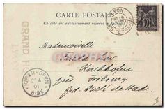 CPA Lyon La Fontaine Bartholdi Place des Terreaux 