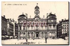 CPA Lyon L'Hotel de Ville 