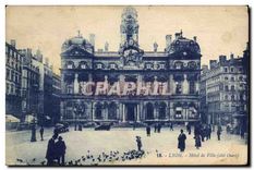 CPA Lyon Hotel de Ville cote Ouest 