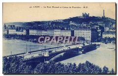 CPA Lyon Le Pont Morand et Coteau de Fourviere 