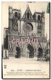 CPA Lyon Cathedrale Saint Jean 