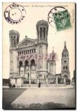 CPA Fourviere La Basilique et l'ancienne Chapelle 