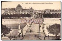 CPA Lyon Pont de l'Universite et Faculte des Lettres et Sciences 