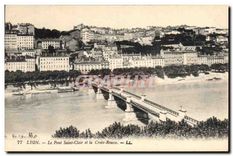 CPA Lyon Le Pont Saint Clair et la Croix Rousse 