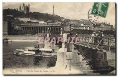 CPA Lyon Pont du Palais de Justice 