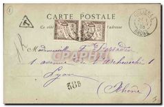 CPA Lyon Le Palais de Justice et le Coteau de Fourvieres 