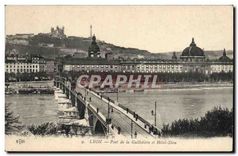 CPA Lyon Pont de la Guillotiere et Hotel Dieu 