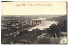 CPA Lyon Confluent du Rhone et de la Saone 