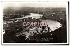 CPA Lyon Le Confluent du Rhone et de la Saone 