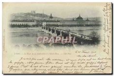 CPA Lyon Le Pont de la Guillotiere l'Hotel Dieu 