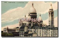 CPA Paris XVIII Le Sacre Coeur 