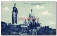 CPA Paris Le Sacre Coeur de Montmartre 