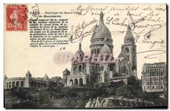 CPA Paris Basilique du Sacre Coeur de Montmartre 