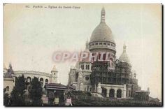 CPA Paris Eglise du Sacre Coeur 