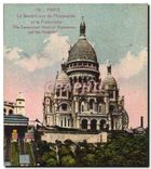CPA Paris Le Sacre Coeur de Montmartre et le Funiculaire 