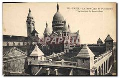 CPA Paris Le Sacre Coeur de Montmartre 