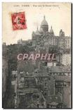 CPA Paris Vue sur le Sacre Coeur 