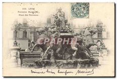 CPA Lyon Fontaine Bartholdi Place des Terreaux 
