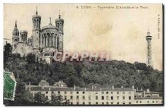 CPA Lyon Fourviere L'Abside et la Tour 