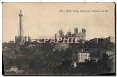 CPA Lyon Plateau de Fourviere et Restaurant Gay 